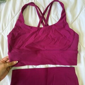 Lululemon Athletica energy longline bra